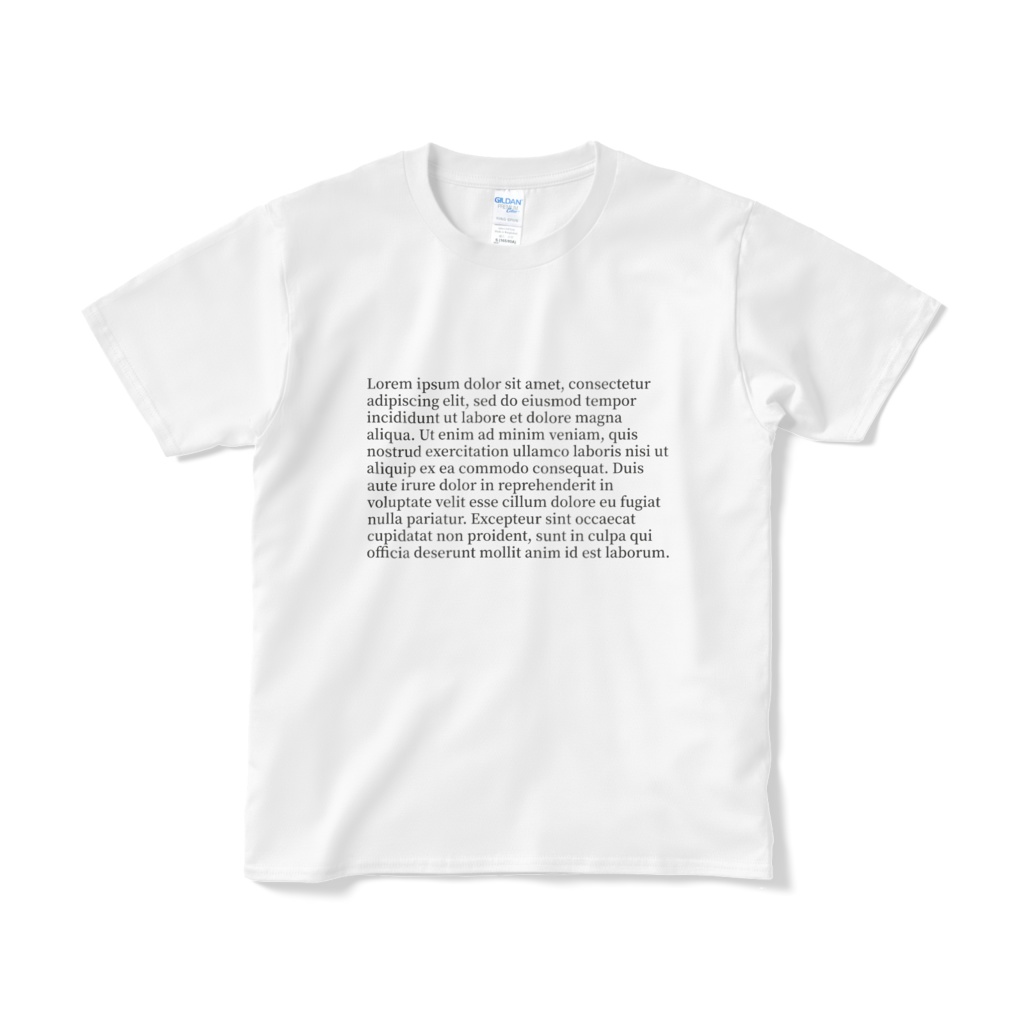 Lorem ipsum T-shirt
