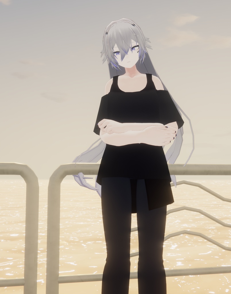 【断罪君&懺悔ちゃん&ノイズ君用衣装】オフショル&タンクトップ