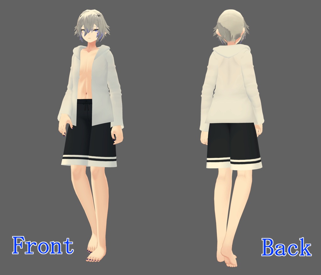 【断罪君用衣装】パーカー水着