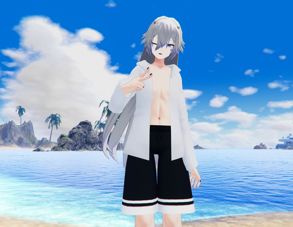 【断罪君用衣装】パーカー水着