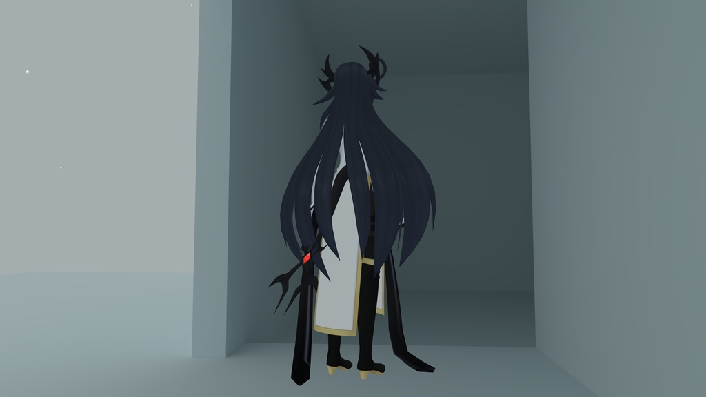 オリジナル3Dモデル「ヒズミ」Ver 1.02