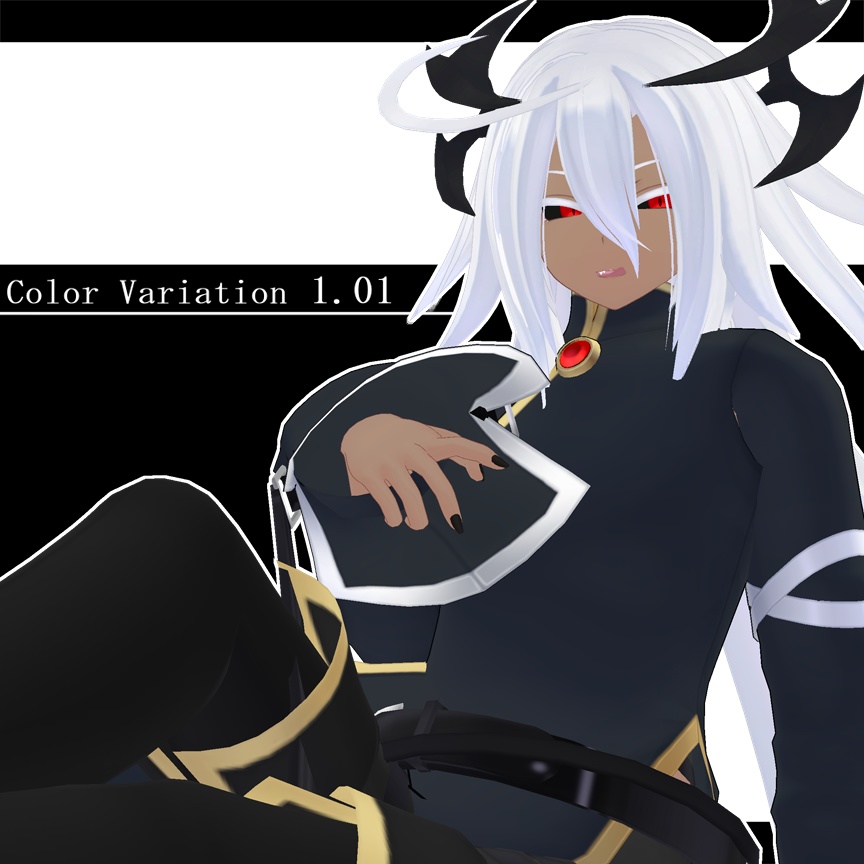 オリジナル3Dモデル「ヒズミ」Ver 1.02