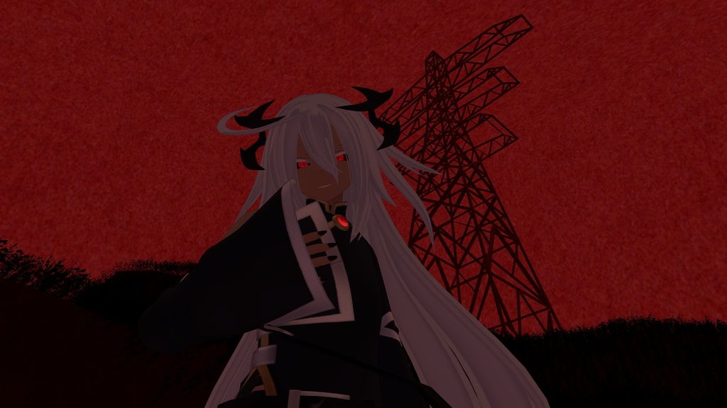 オリジナル3Dモデル「ヒズミ」Ver 1.02