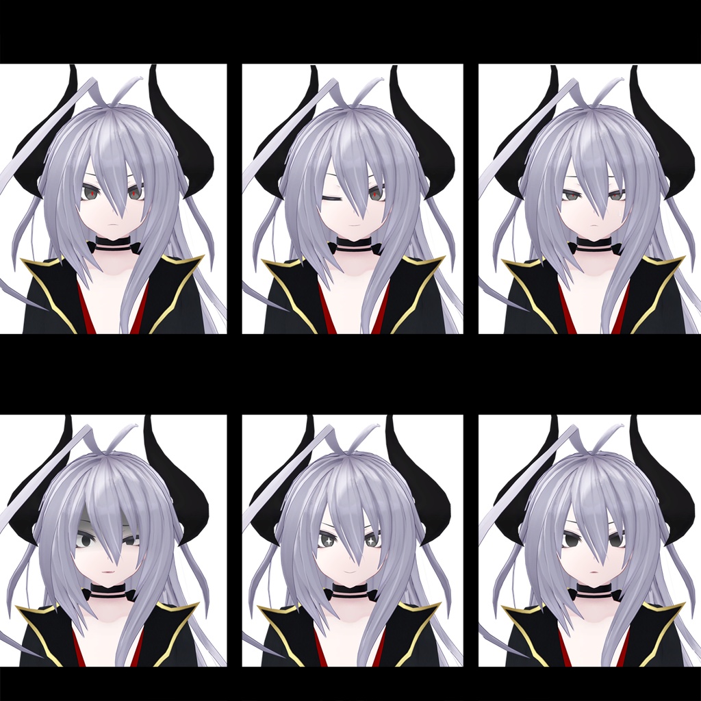 オリジナル3Dモデル「冥(Mei)」Ver 1.01