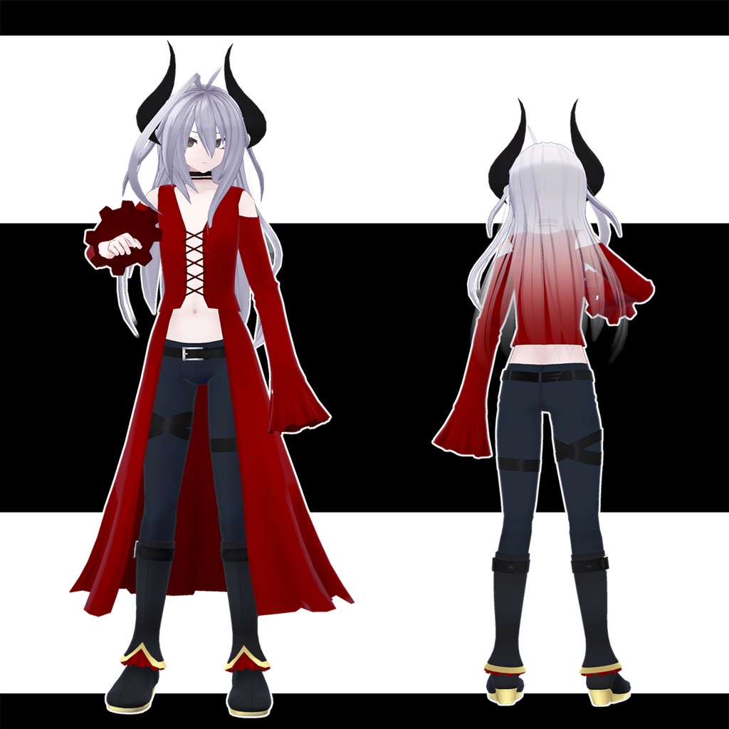 オリジナル3Dモデル「冥(Mei)」Ver 1.01