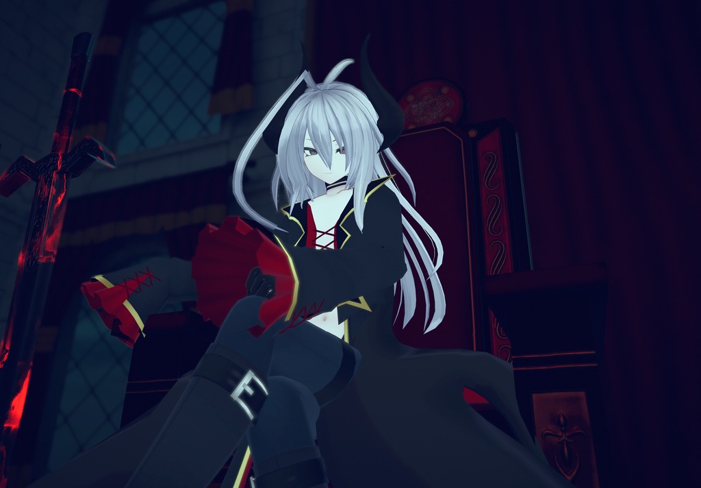 オリジナル3Dモデル「冥(Mei)」Ver 1.01