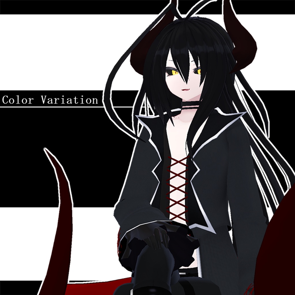 オリジナル3Dモデル「冥(Mei)」Ver 1.01