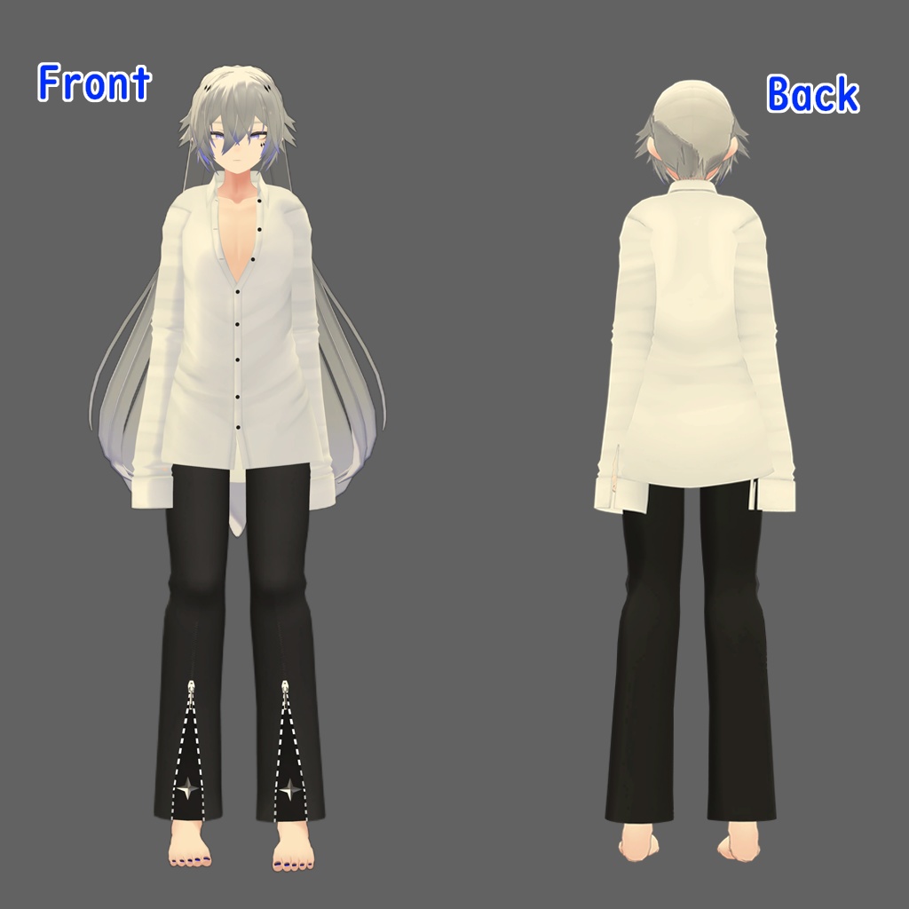 【断罪君用衣装】ぶっかぶかのシャツ