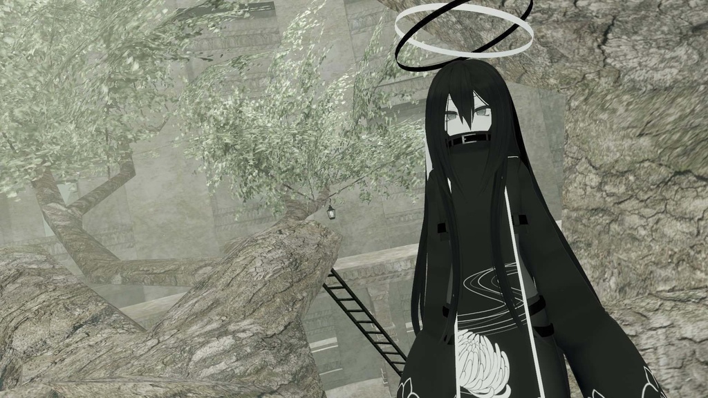 オリジナル3Dモデル「弔」Ver 1.00