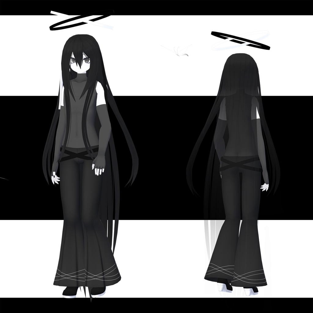 オリジナル3Dモデル「弔」Ver 1.00