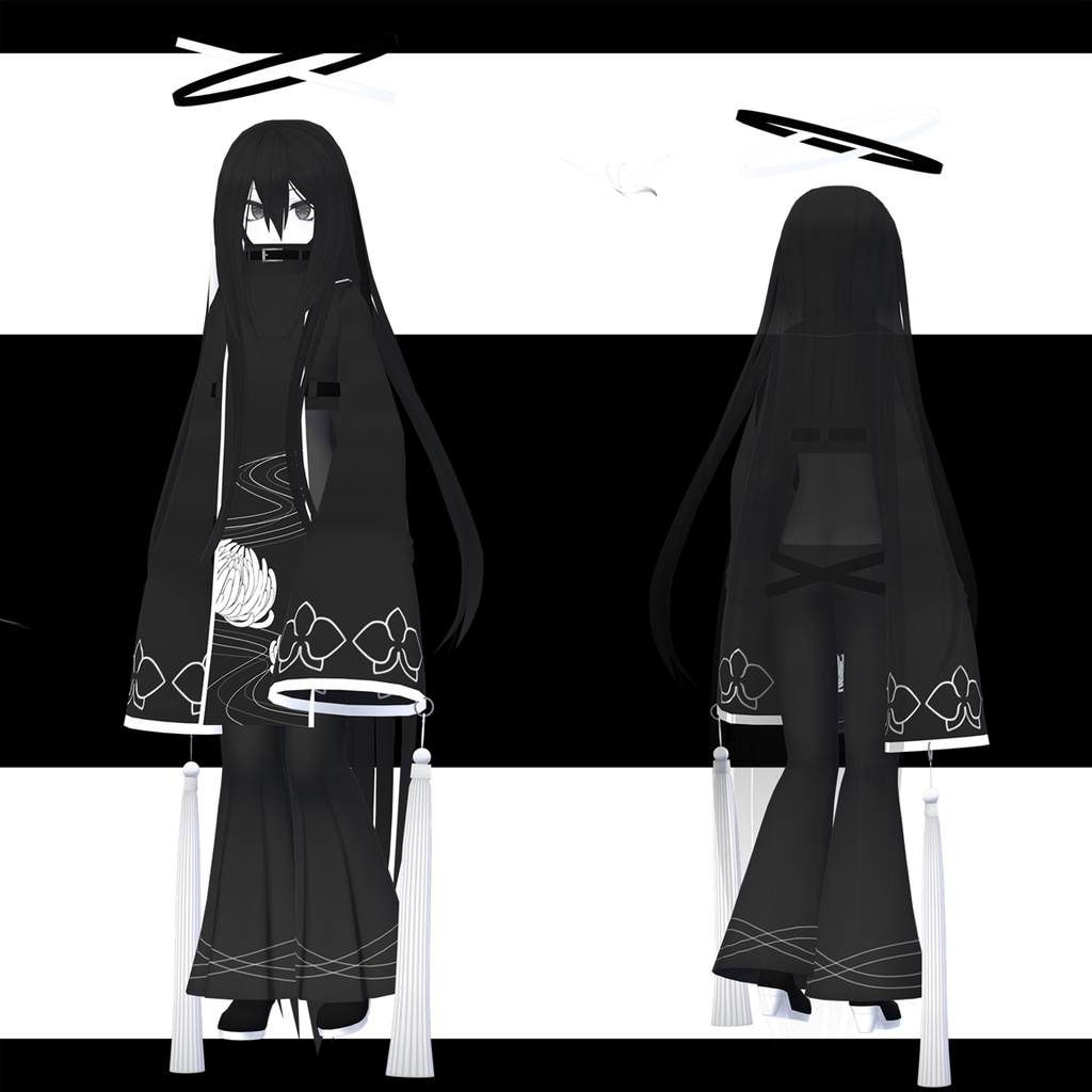 オリジナル3Dモデル「弔」Ver 1.00