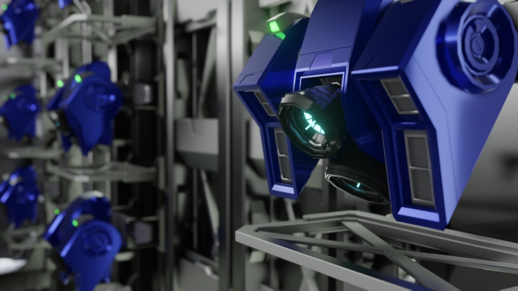 アバター用メカバックパック『BURST』