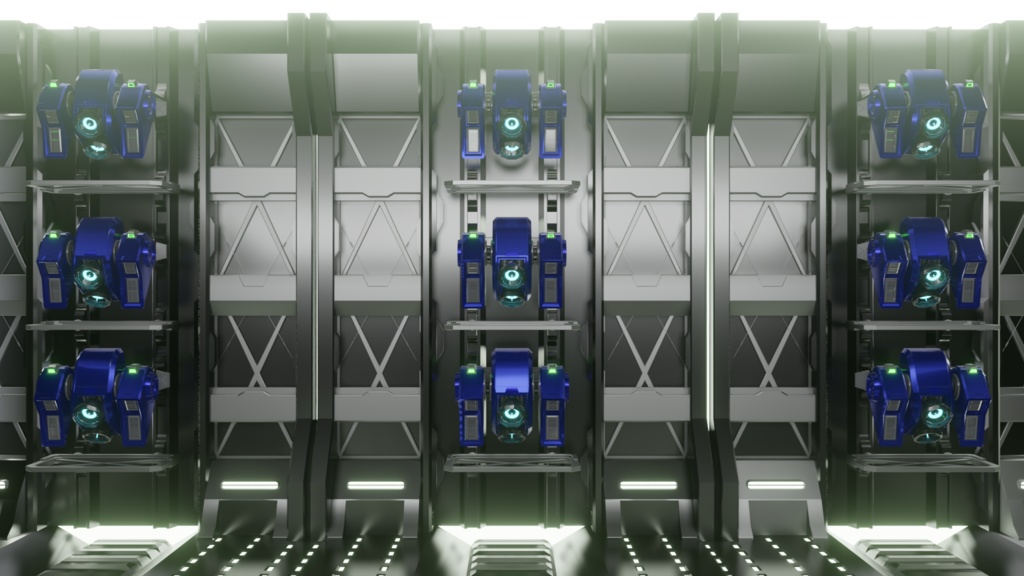 アバター用メカバックパック『BURST』