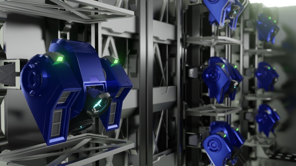 アバター用メカバックパック『BURST』