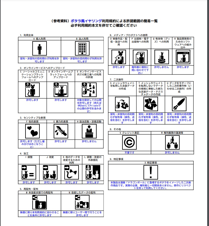 ポタラ風イヤリング ドラゴンボール風