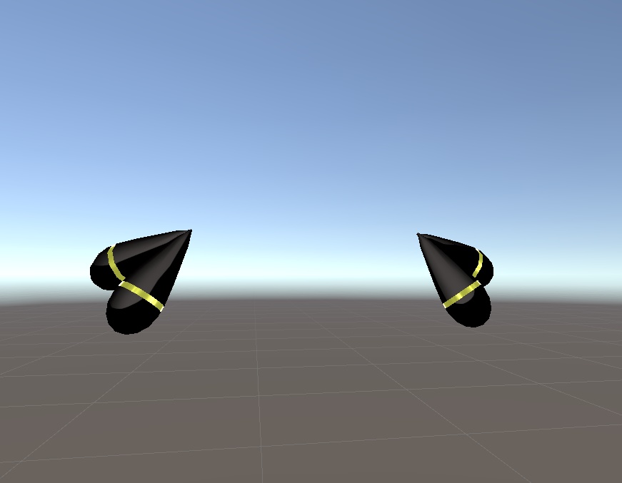 【無料】シロナ風 黒曜石の雫型髪飾り キプフェル対応