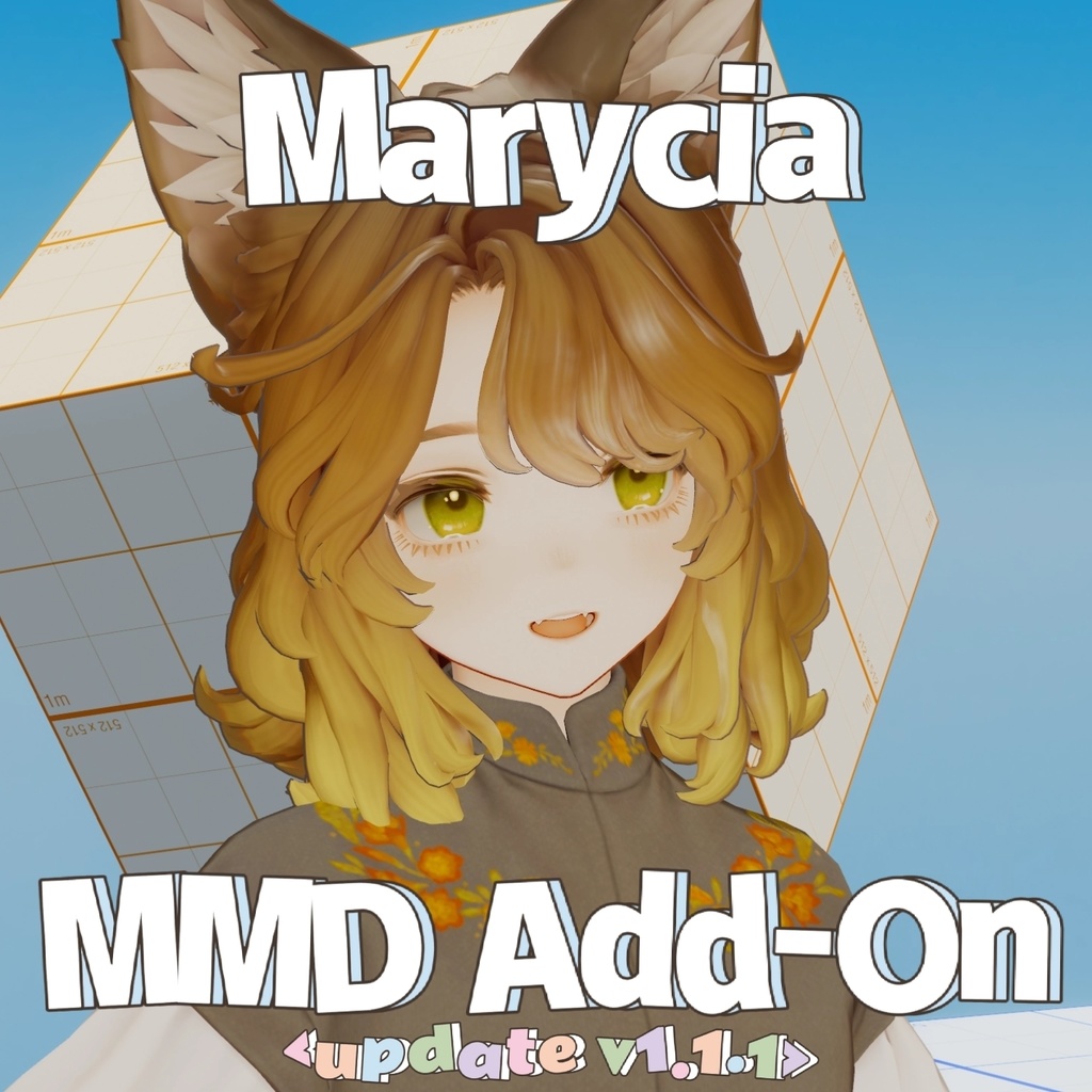 【Free!】Marycia マリシア MMD Expressions Add-On v1.1.1