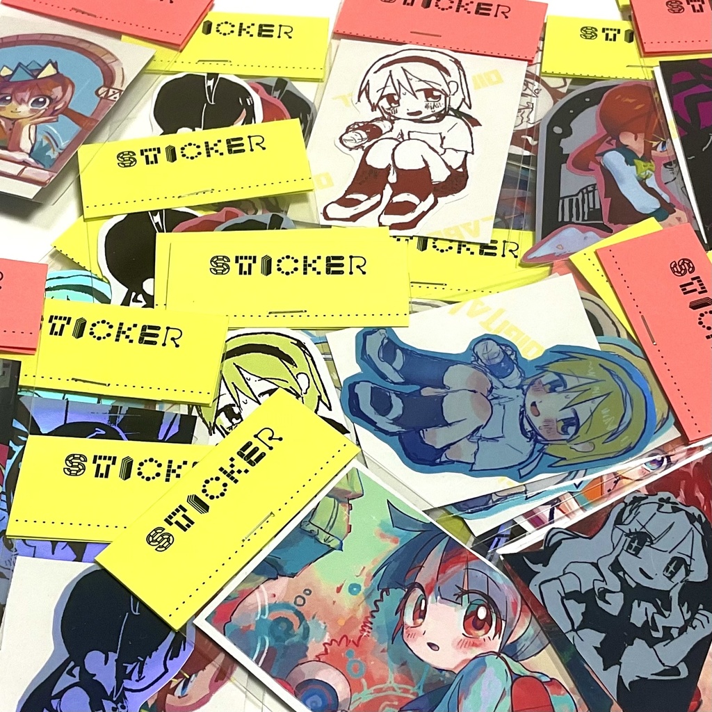 ステッカー(2〜3枚入り)