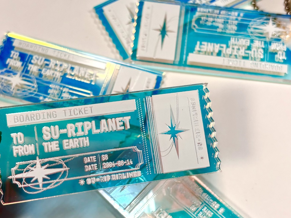 【アクキー】ホログラムチケット