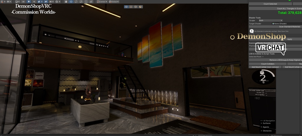 【VRChat】ワールド制作コミッション | World Commission