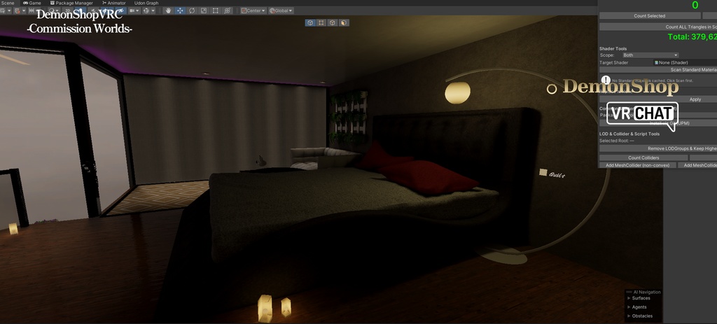 【VRChat】ワールド制作コミッション | World Commission