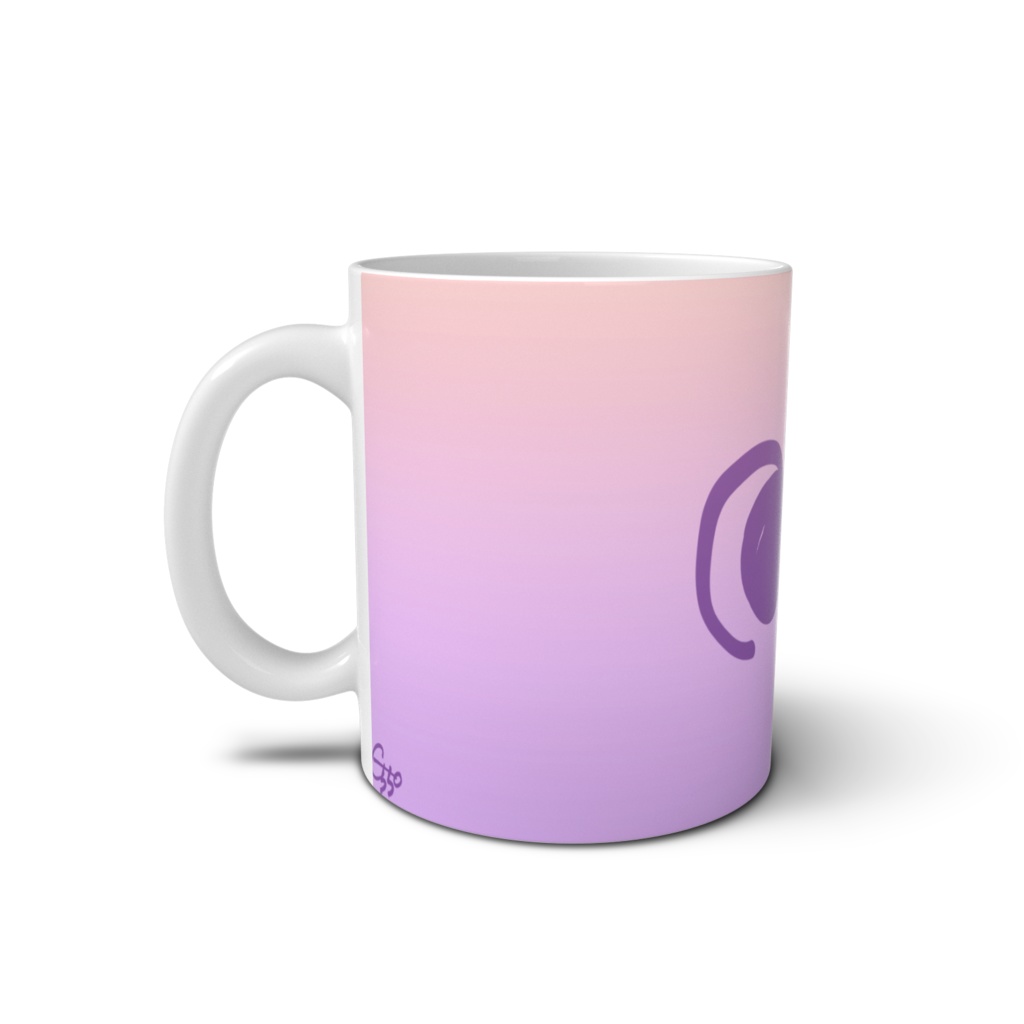 ごごまるフェイスマグ(紫)