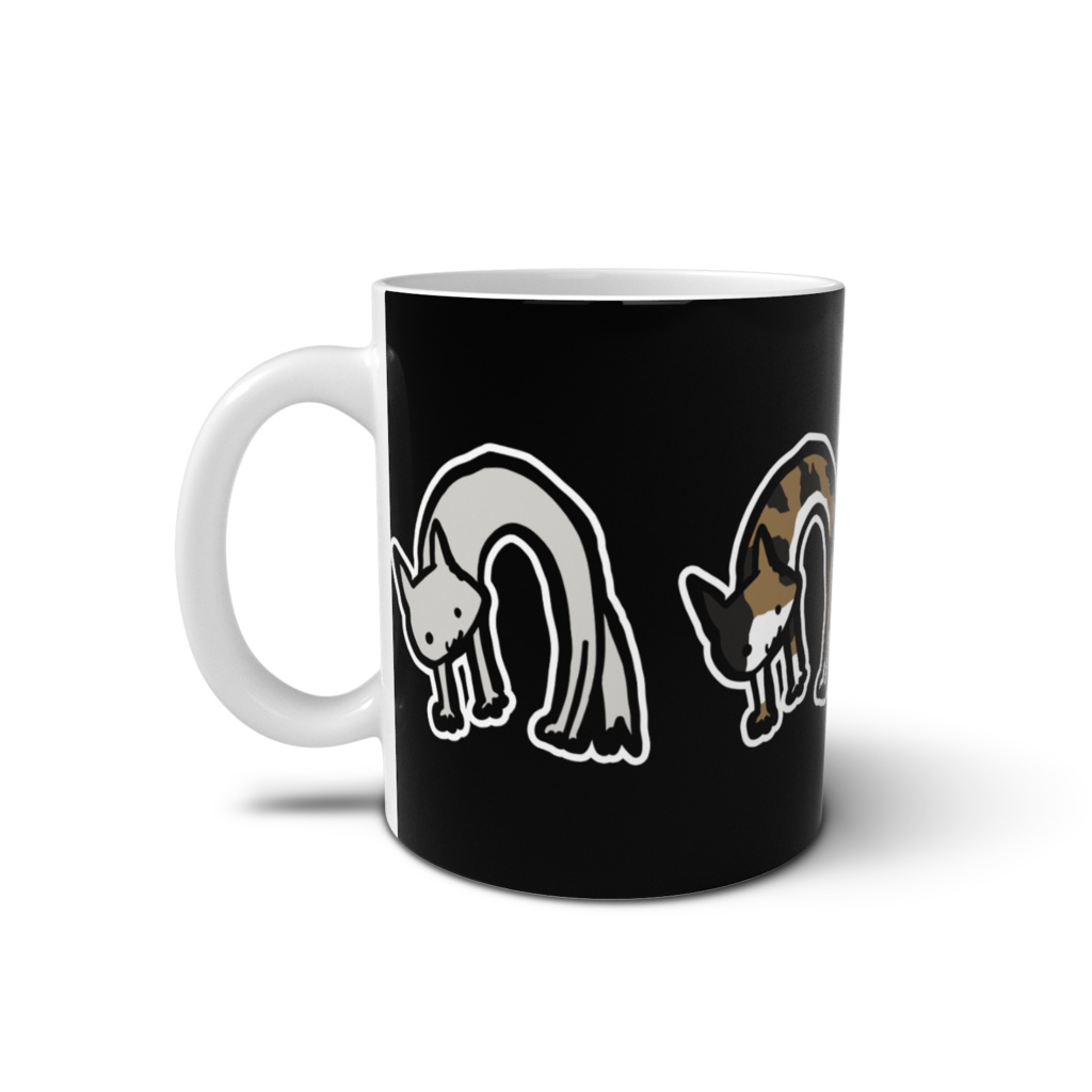 ヤル気に満ちたねこがぎょうさん居るマグ