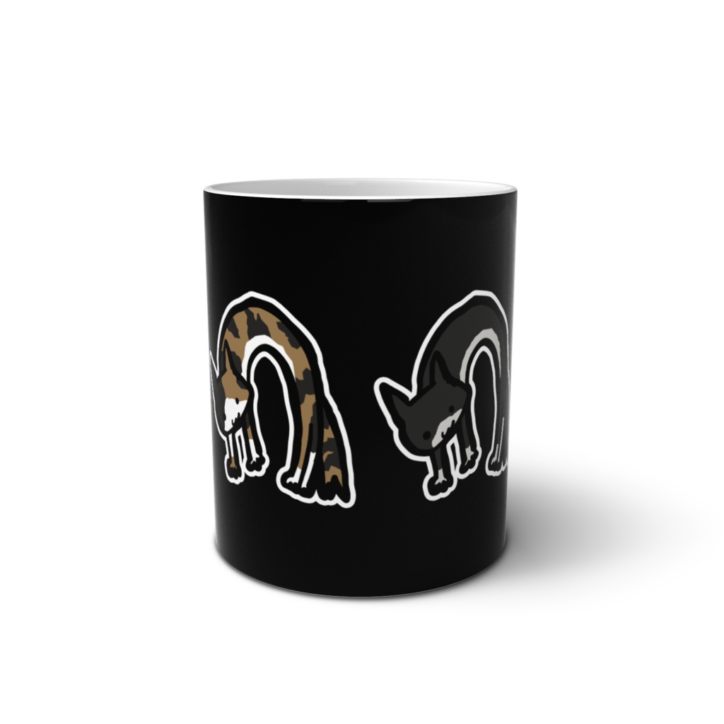 ヤル気に満ちたねこがぎょうさん居るマグ