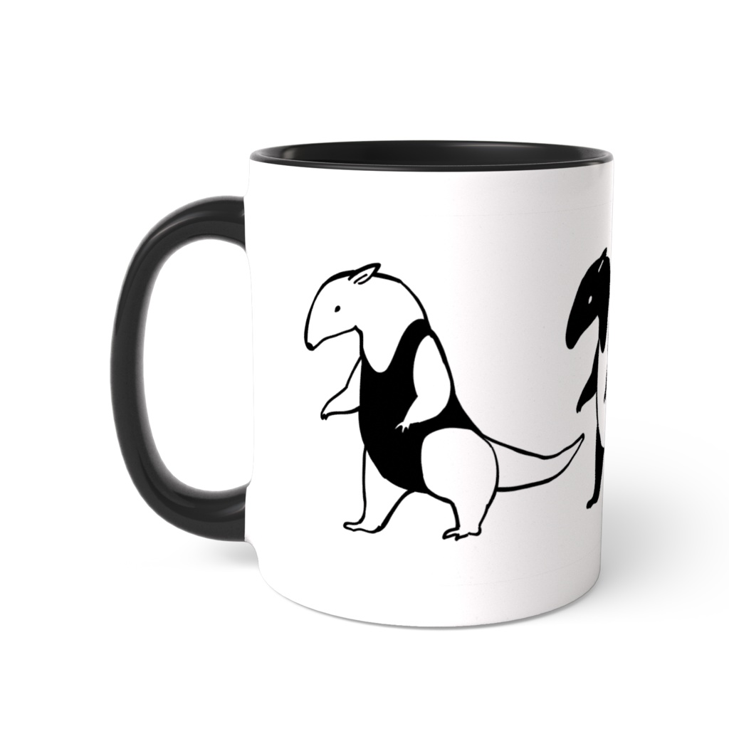 ARI-KUI-MUG(白x黒)