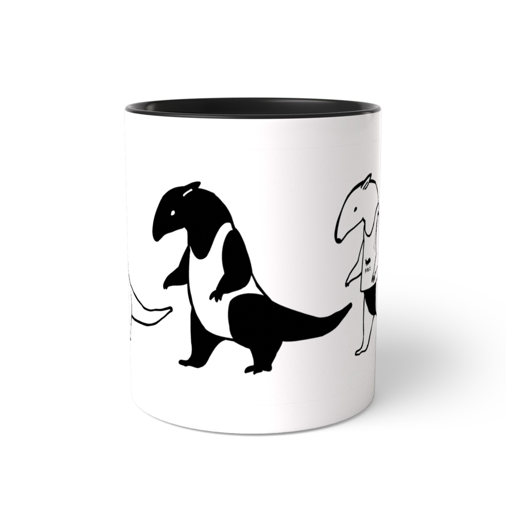 ARI-KUI-MUG(白x黒)