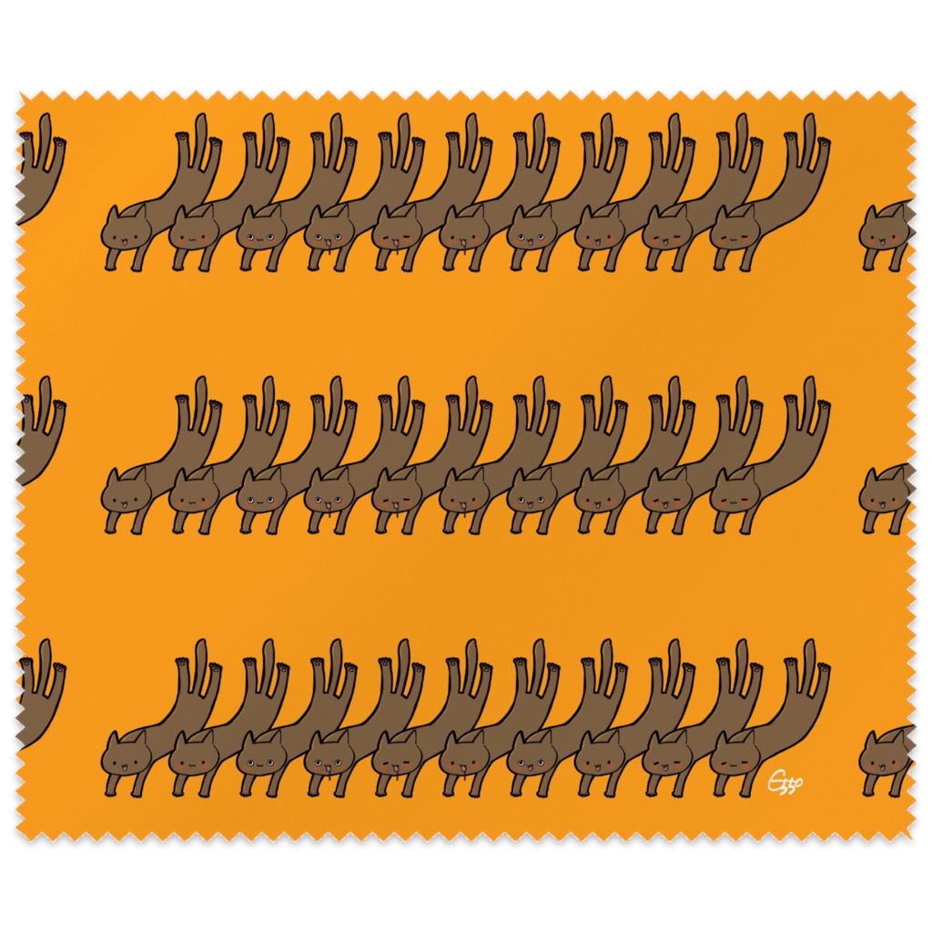 にぼしまみれめがねふき