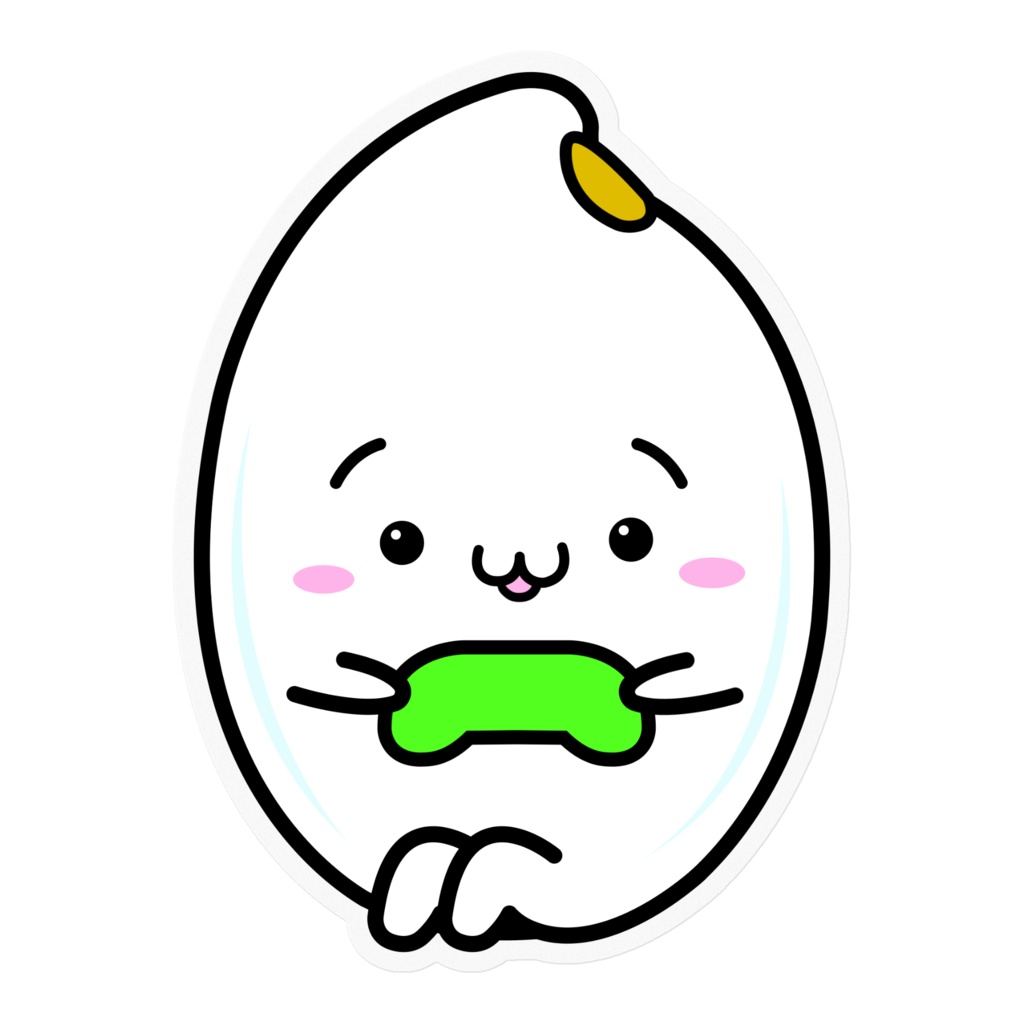 ゲーミングおこめちんステッカー