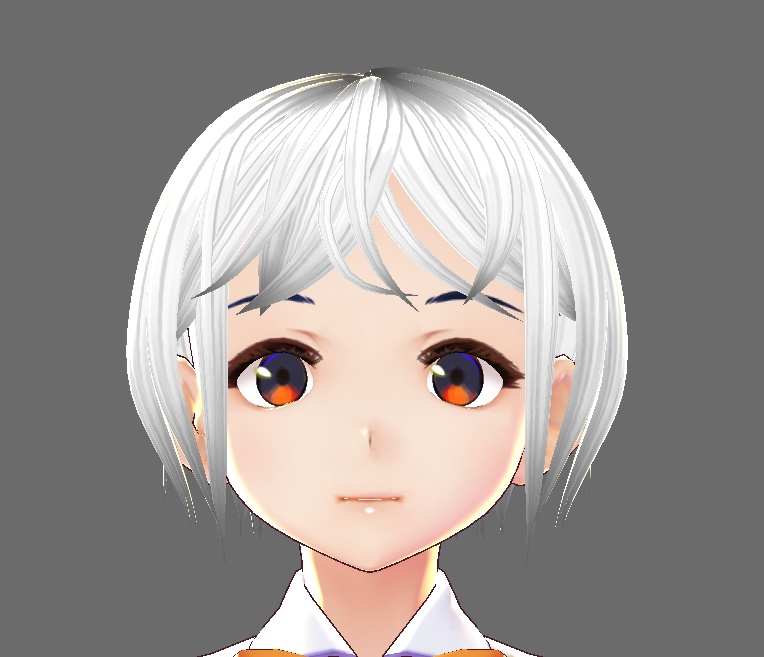 【VRoid髪型】コンパクトなショートヘア