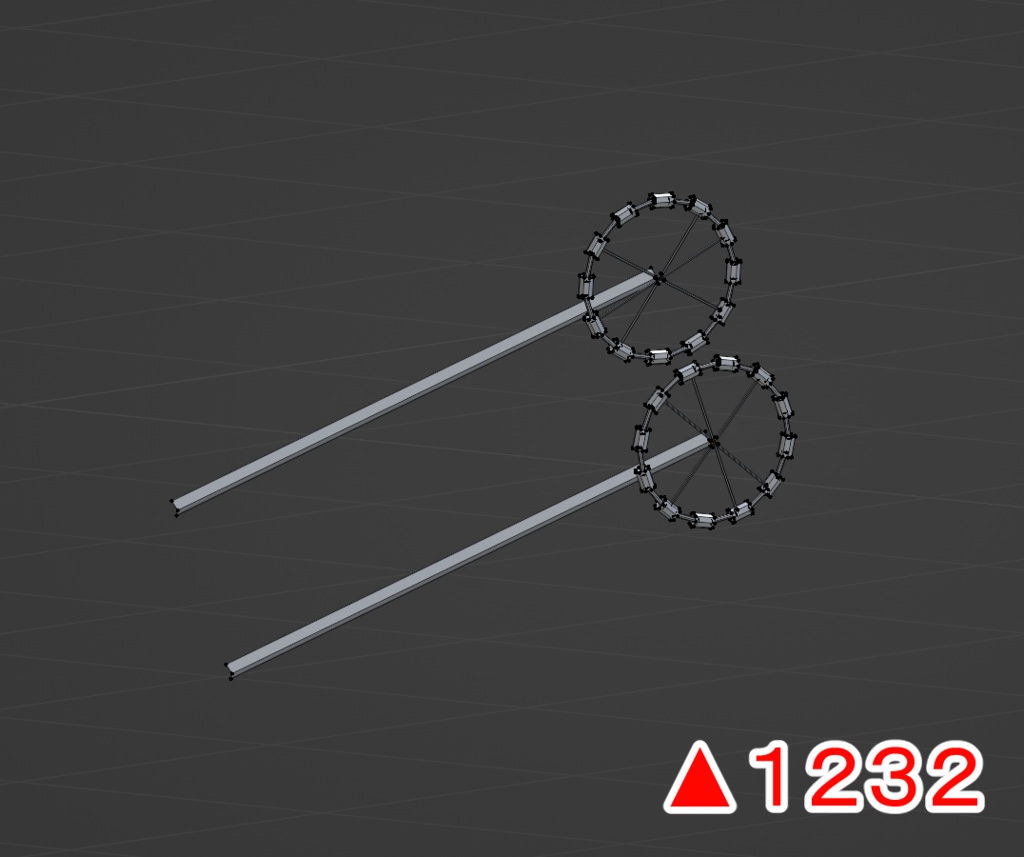 パンジャン髪飾り(2024Winter)