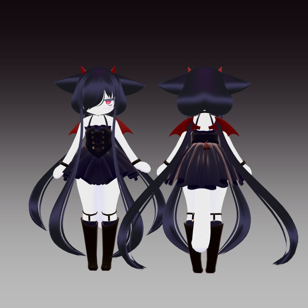 【カルキア対応】天使と悪魔衣装