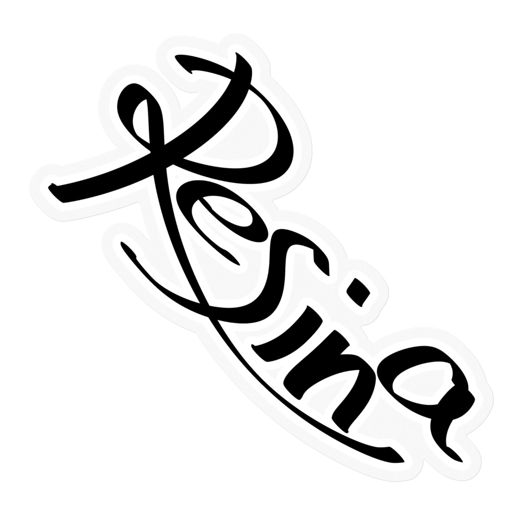Resina sign(ステッカー)