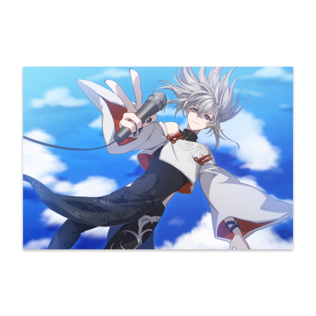 【詠れしな新衣装記念イラスト】ポストカード