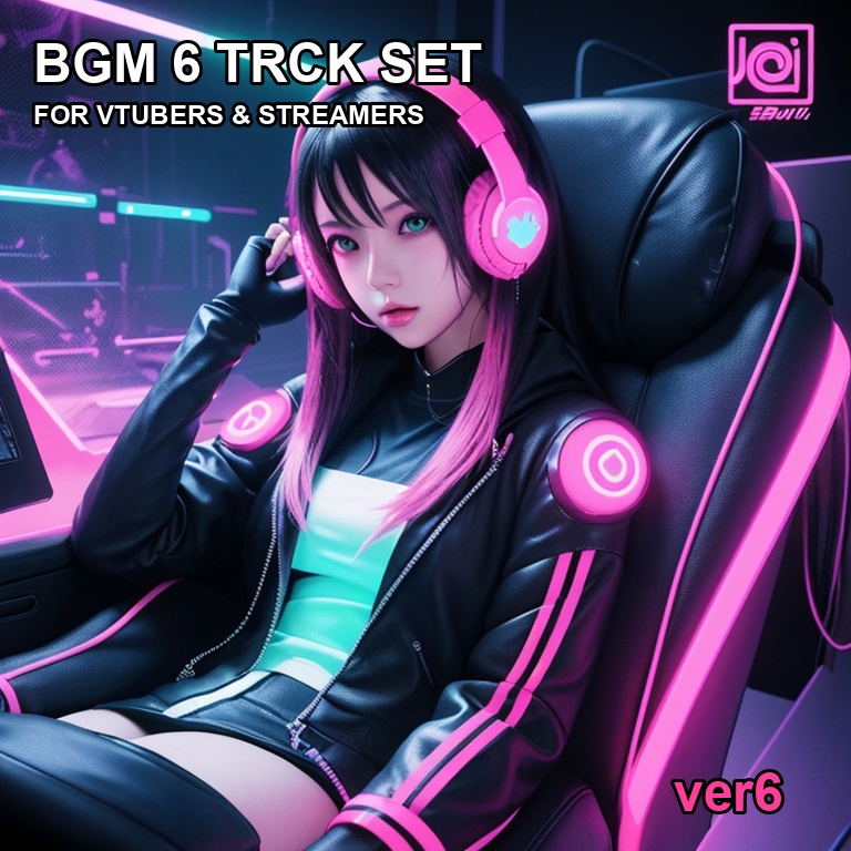 🎧 VTuber・配信者向けBGM 6曲セットVer.6|商用利用OK・クレジット表記不要・YouTube/配信/動画編集