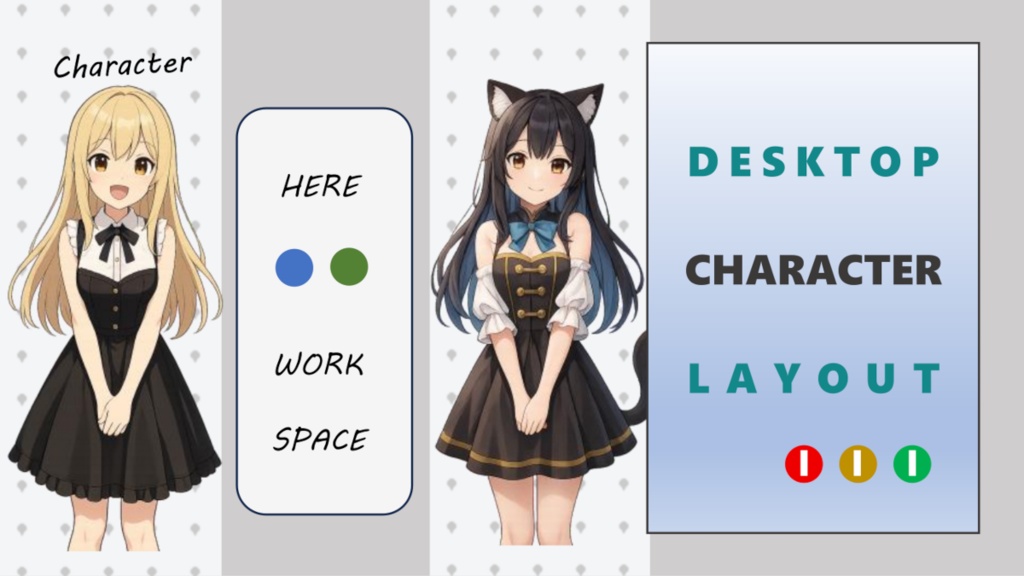 Desktop Character Layout