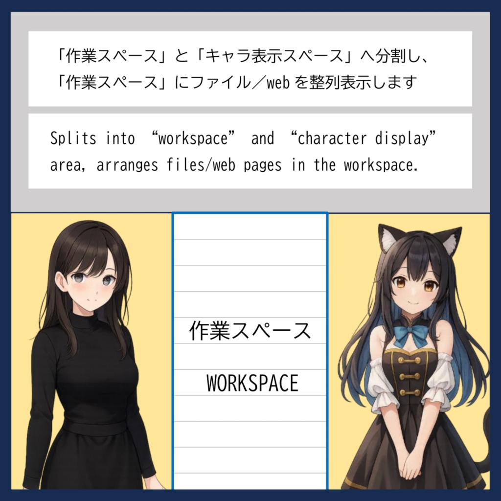【体験版】Desktop Character Layout