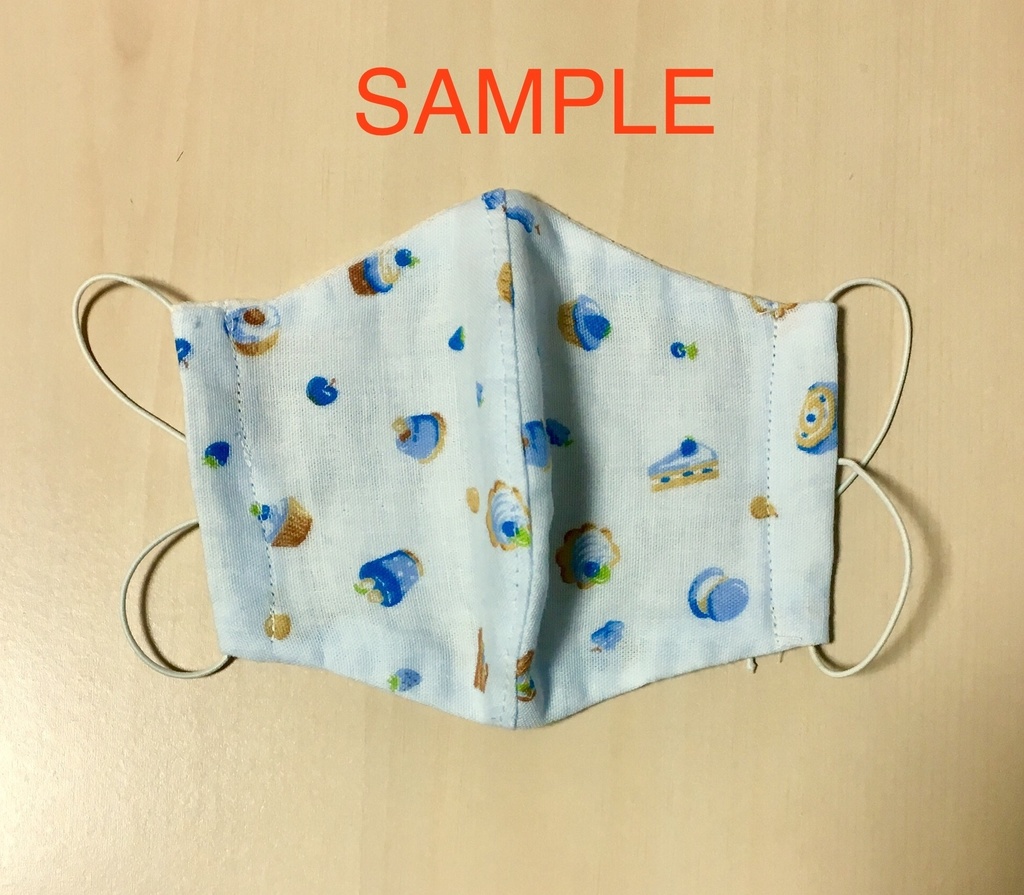 ハンドメイド立体フィルターマスク