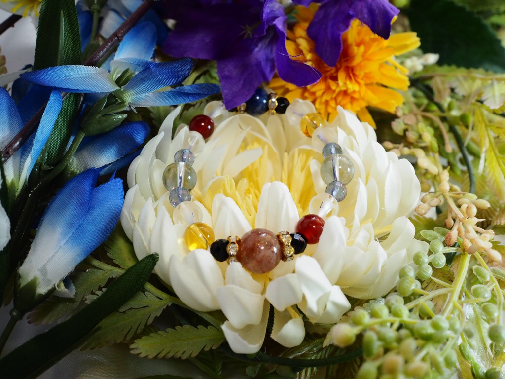 【展示】陸奥守吉行(極)の天然石ブレスレット