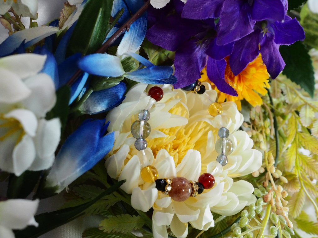 【展示】陸奥守吉行(極)の天然石ブレスレット