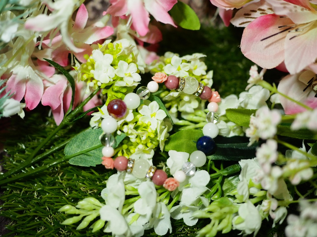 【展示のみ】マーリンの天然石ブレスレット