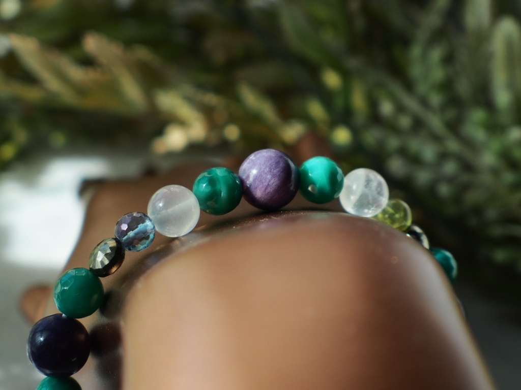 【展示のみ】キングゥの天然石ブレスレット【FGO】