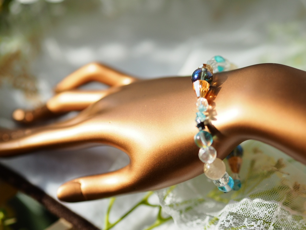 【グラブル】ルリアの天然石ブレスレット【私だって役に立ちたいんです!】