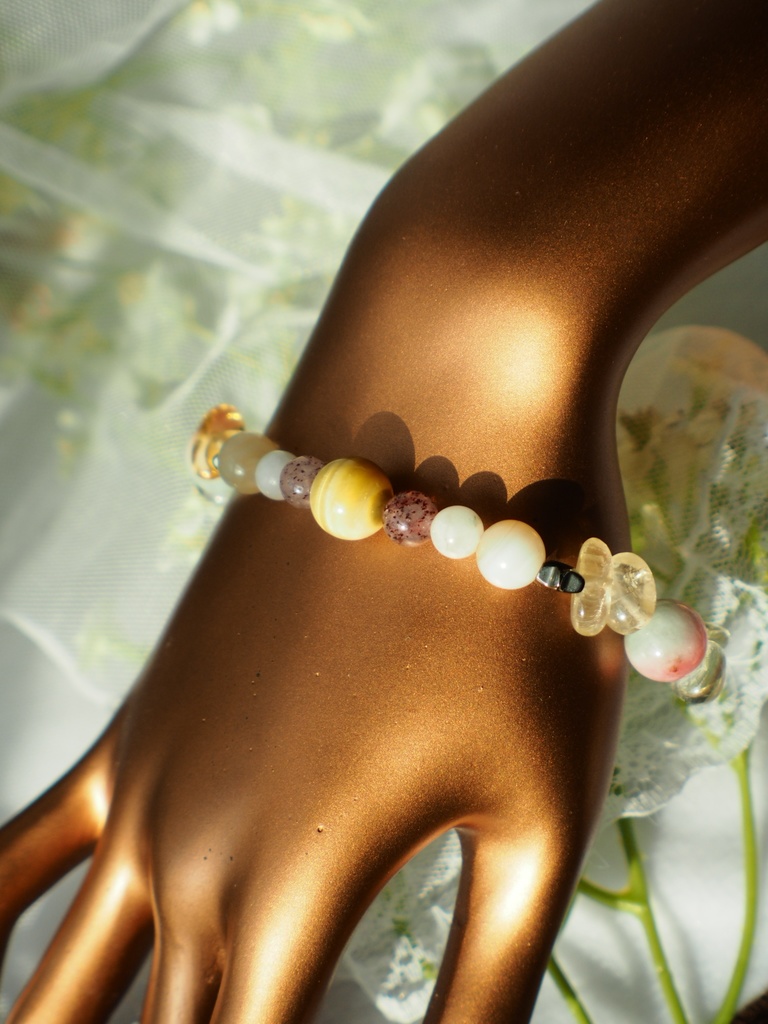 【グラブル】ジータの天然石ブレスレット