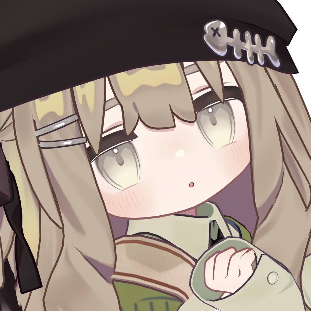 【34アバター対応】彩度低め大人アイテクスチャ