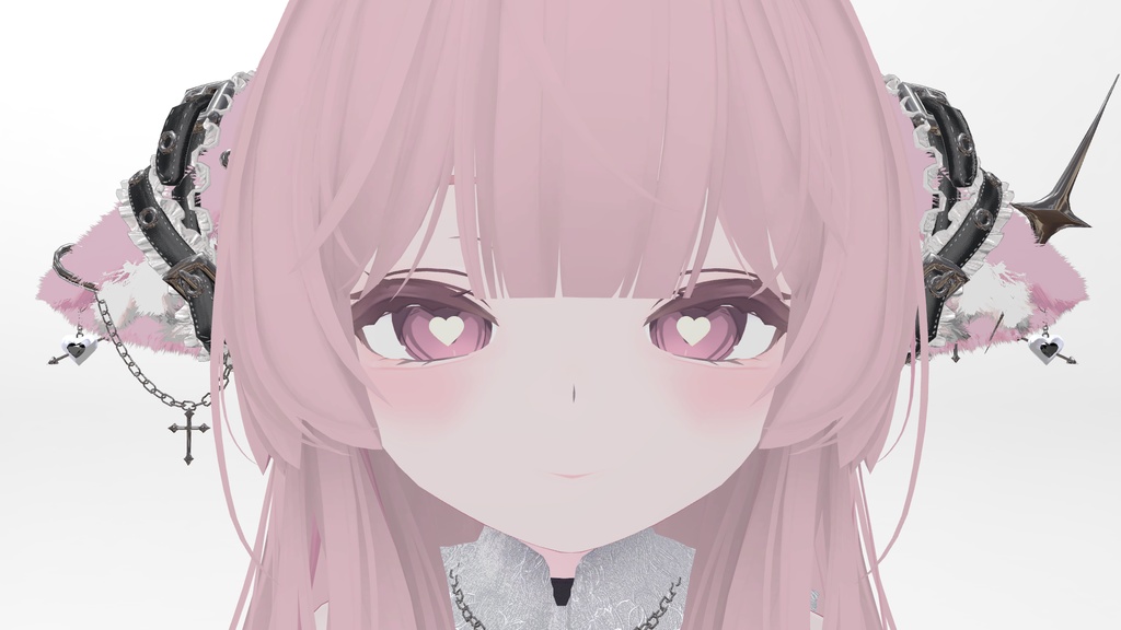 【ルルネ-rurune-専用】Pink make up & body texture & pink tail