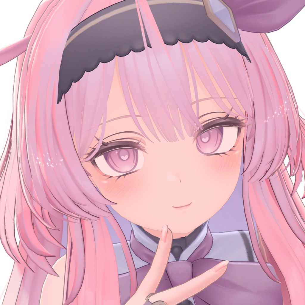 【19アバター対応】Reらぶきゅんハートアイテクスチャ